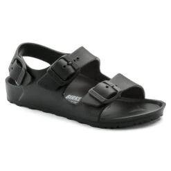 Birkenstock Kid’s Milano Sandal Black EVA