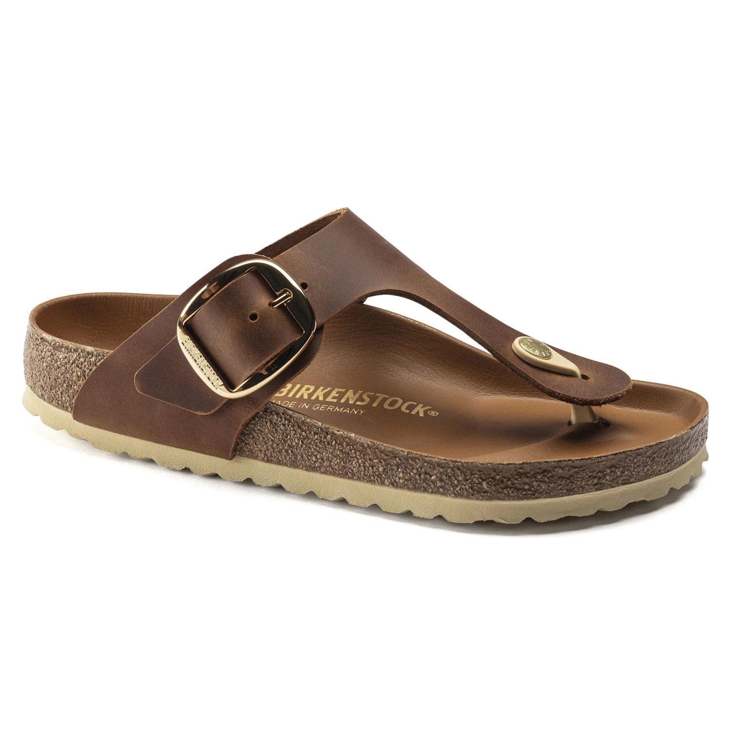 Birkenstock Gizeh Big Buckle Sandal Cognac Oiled Leather 3 Birkenstock Gizeh Big Buckle Sandal Cognac Oiled Leather