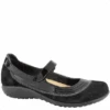 Naot Women’s Kirei Black Suede Wide