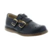 Footmates Kid’s Danielle Navy Leather -Lauries Shoes Store 2201 410 2