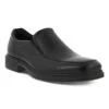ECCO Men’s Helsinki 2.0 Apron Toe Slip On Black Leather 2 ECCO Men’s Helsinki 2.0 Apron Toe Slip On Black Leather -Lauries Shoes Store 500154 01001 main