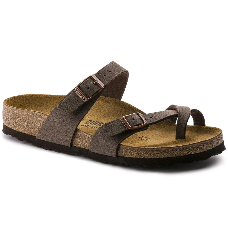 Birkenstock Women’s Mayari Mocha Birkibuc 3 Birkenstock Women’s Mayari Mocha Birkibuc