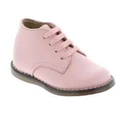 Footmates Kid’s Tina Pink Leather