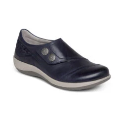 Aetrex Women’s Karina Monk Strap Navy