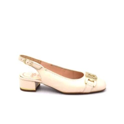 Ara Women’s Gallant Sling Block Heel Pump Cream