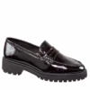 Ara Women’s Karina Chunky Sole Loafer Black Patent