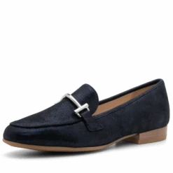 Ara Women’s Kelowna Metal Bit Loafer Navy Celtickid Leather
