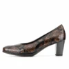 Ara Women’s Ophelia Pump Brown Snake Print -Lauries Shoes Store Ara Womens Ophelia Pump Brown Snake Print