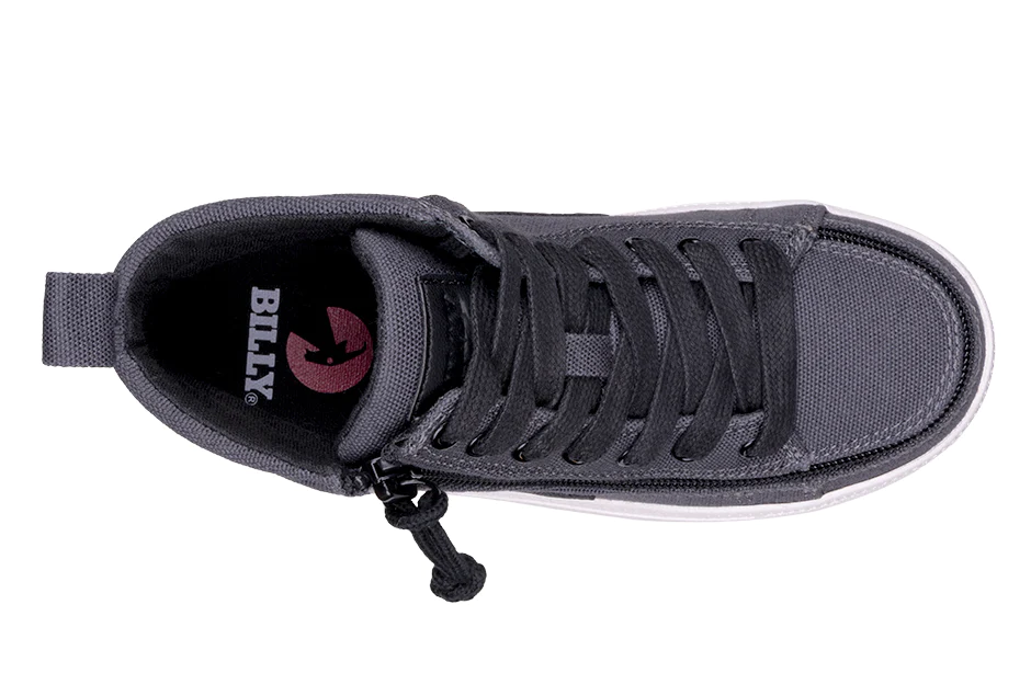 Billy Kid’s CS Sneaker High Tops Charcoal/Black 4 Billy Kid’s CS Sneaker High Tops Charcoal/Black - Image 2