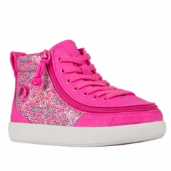 Billy Kid’s Classic D|R II High Tops Fuchsia Snake