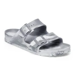 Birkenstock Arizona Essentials Sandal Stone Coin/White EVA