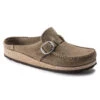 Birkenstock Buckley Grey Taupe Suede Leather