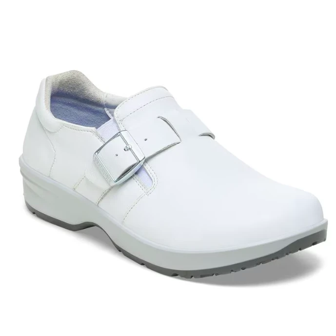 Birkenstock Caris Pro White Leather 3 Birkenstock Caris Pro White Leather
