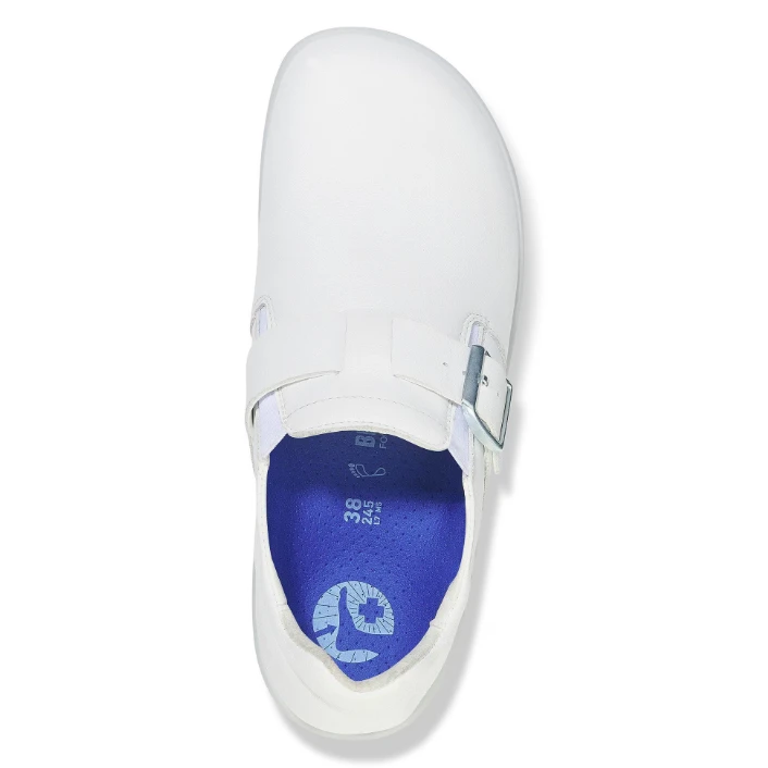 Birkenstock Caris Pro White Leather 4 Birkenstock Caris Pro White Leather - Image 2