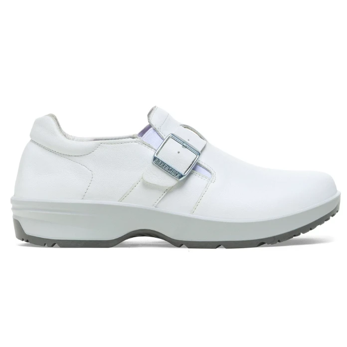 Birkenstock Caris Pro White Leather 5 Birkenstock Caris Pro White Leather - Image 3