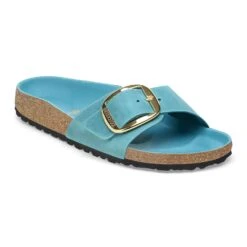 Birkenstock Madrid Big Buckle Oiled Leather Biscay Bay