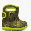 Bogs Baby Bogs II Boots Cool Dino Dark Green Multi