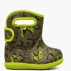 Bogs Baby Bogs II Boots Cool Dino Dark Green Multi