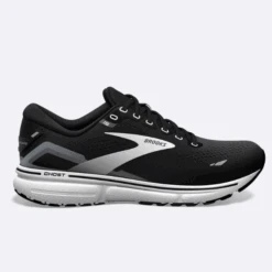 Brooks Men’s Ghost 15 Black/Blackened Pearl/White