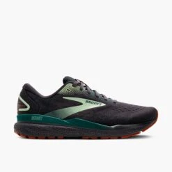 Brooks Men’s Ghost 16 Black Pearl/June Bug/Green