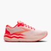 Brooks Women’s Ghost Max 2 White/Peach/Coral -Lauries Shoes Store Brooks Womens Ghost Max 2 WhitePeachCoral