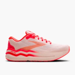 Brooks Women’s Ghost Max 2 White/Peach/Coral