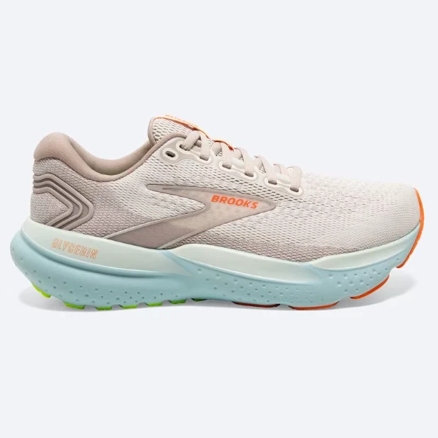 Brooks Women’s Glycerin 21 Coconut/Aqua/Autumn Sunset 3 Brooks Women’s Glycerin 21 Coconut/Aqua/Autumn Sunset