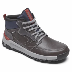 Dunham Men’s Glastonbury Mid-Boot Waterproof Steel Grey