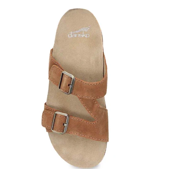 Dansko Women’s Danya Sandal Tan Suede 4 Dansko Women’s Danya Sandal Tan Suede - Image 2