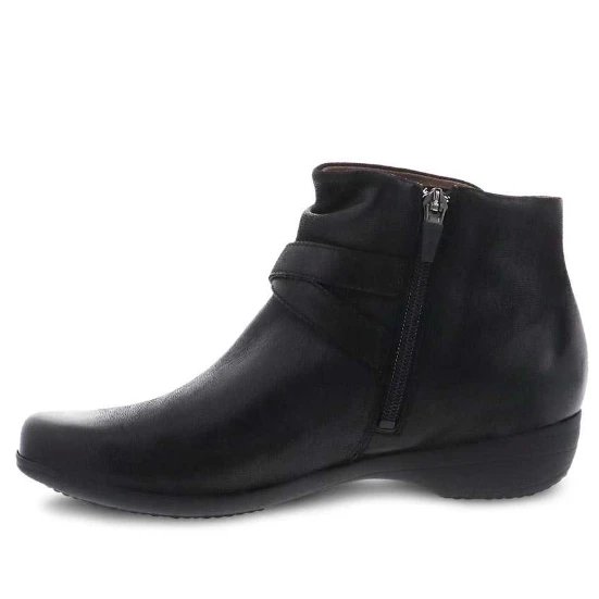 Dansko Women’s Faithe Bootie Black Burnished Nubuck 4 Dansko Women’s Faithe Bootie Black Burnished Nubuck - Image 2