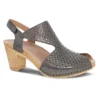 Dansko Women’s Teagan Sandal Gunmetal Metallic