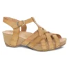 Dansko Women’s Tinley Sandal Tan Milled Burnished