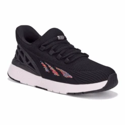 Drew Women’s Halo Sneaker Black Mesh Combo