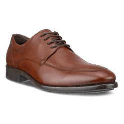 ECCO Men’s Citytray Derby Cognac