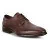 ECCO Men’s Citytray Plain Toe Derby Cognac -Lauries Shoes Store ECCO Mens Citytray Plain Toe Derby Cognac