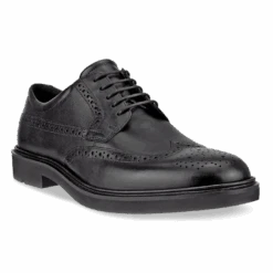 ECCO Men’s Metropole London Wingtip Shoe Black