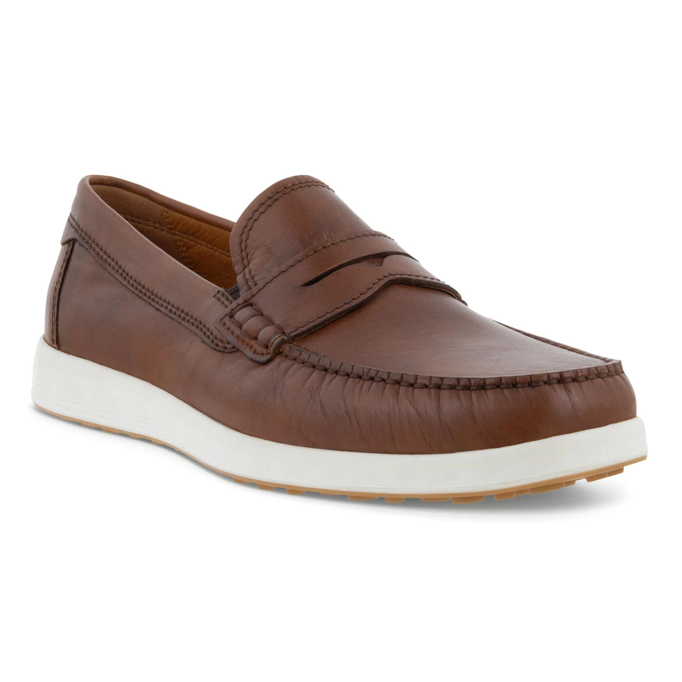 ECCO Men’s S-Lite Moc Slip-On Loafer Cognac 3 ECCO Men’s S-Lite Moc Slip-On Loafer Cognac