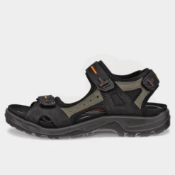 ECCO Men’s Yucatan Sandal Black/Mole