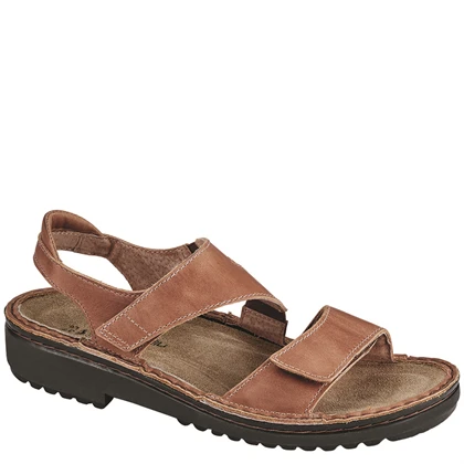 Naot Women’s Enid Sandal Brown Leather 3 Naot Women’s Enid Sandal Brown Leather