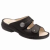 Finn Comfort Women’s Sansibar Sandal Schwarz Nappaseda -Lauries Shoes Store Finn Comfort Womens Sansibar Sandal Schwarz Nappaseda