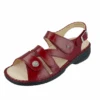 Finn Comfort Women’s Soft Gomera Sandal Carmine Sierra 2 Finn Comfort Women’s Soft Gomera Sandal Carmine Sierra -Lauries Shoes Store Finn Comfort Womens Soft Gomera Sandal Carmine Sierra