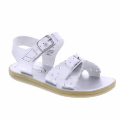 Footmates Kid’s Eco-Ariel Sandal Silver Micro