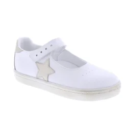 Footmates Kid’s Stella White/Gold