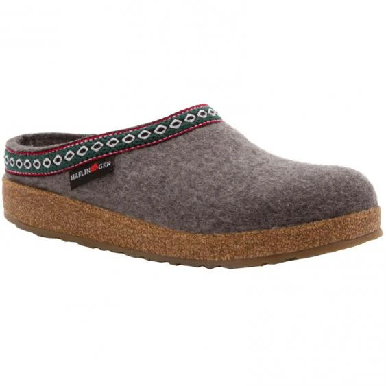 Haflinger Grizzly Wool Clog Grey 3 Haflinger Grizzly Wool Clog Grey