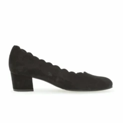 Gabor Women’s 3222147 Scallop Pump Black