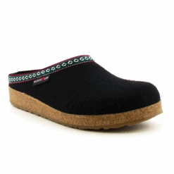Haflinger GZ Clog Black