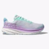 Hoka One One Hoka Kid’s Clifton 9 Sunlit Ocean/Lilac Mist -Lauries Shoes Store Hoka Kids Clifton 9 Sunlit OceanLilac Mist
