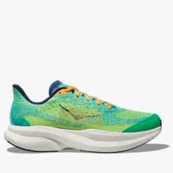 Hoka One One Hoka Kid’s Mach 6 Lettuce/Bellwether Blue