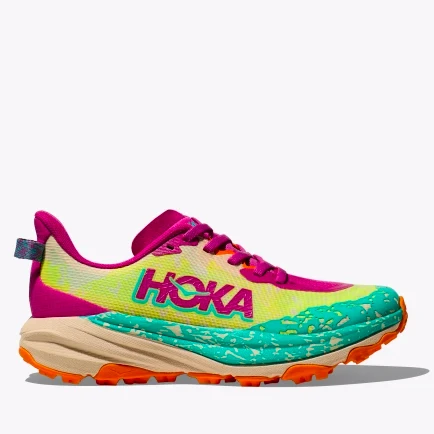 Hoka One One Hoka Kid’s Speedgoat 6 Fuchsia/Electric Aqua 3 Hoka One One Hoka Kid’s Speedgoat 6 Fuchsia/Electric Aqua