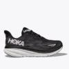 Hoka One One Hoka Men’s Clifton 9 Black/White -Lauries Shoes Store Hoka Mens Clifton 9 BlackWhite
